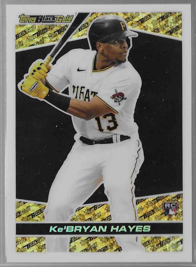 2021 Topps Chrome Update Black Gold BGC-21 Ke'Bryan Hayes