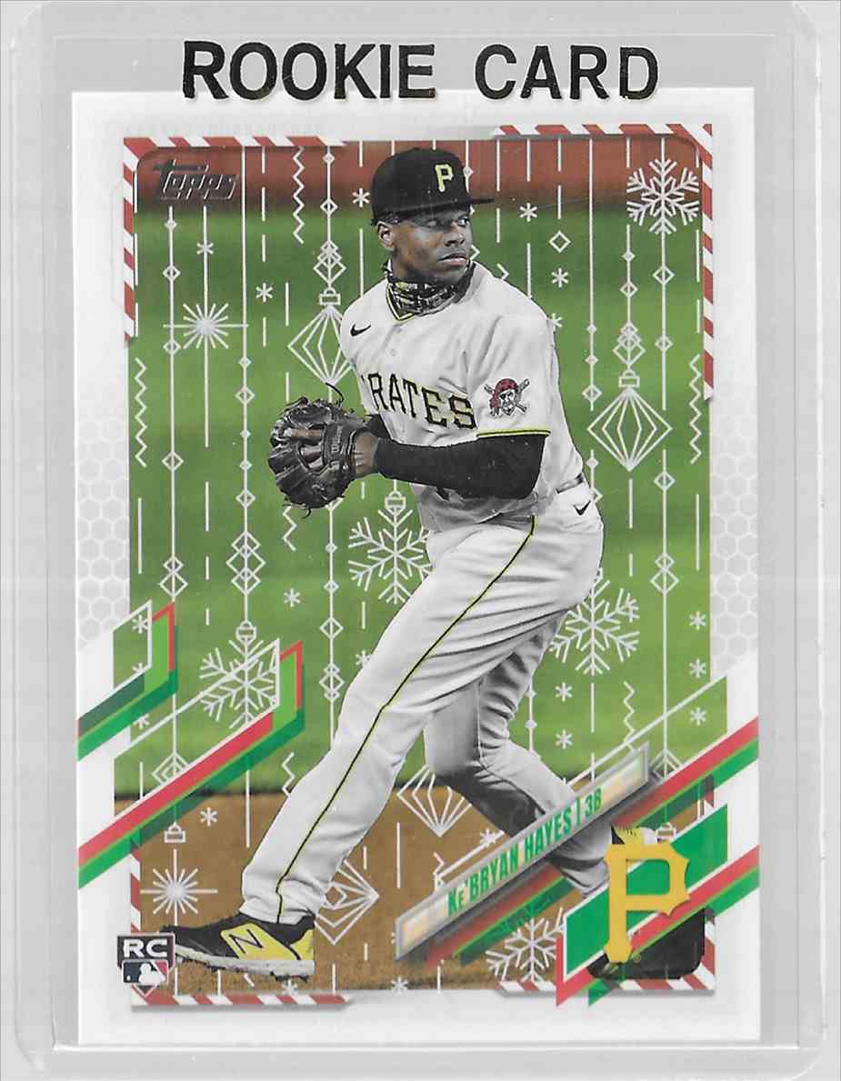 2021 Topps Holiday HW185 Ke'Bryan Hayes Metallic Snowflake