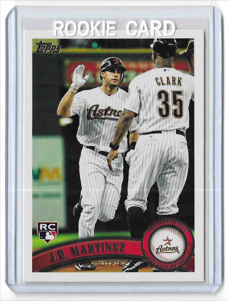 2011 Topps Update US186 J.D. Martinez