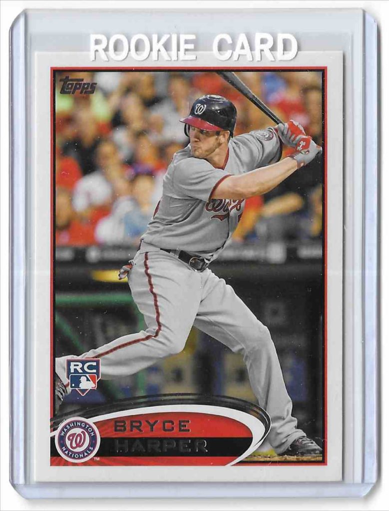 2012 Topps 661c Bryce Harper Factory Set Variation