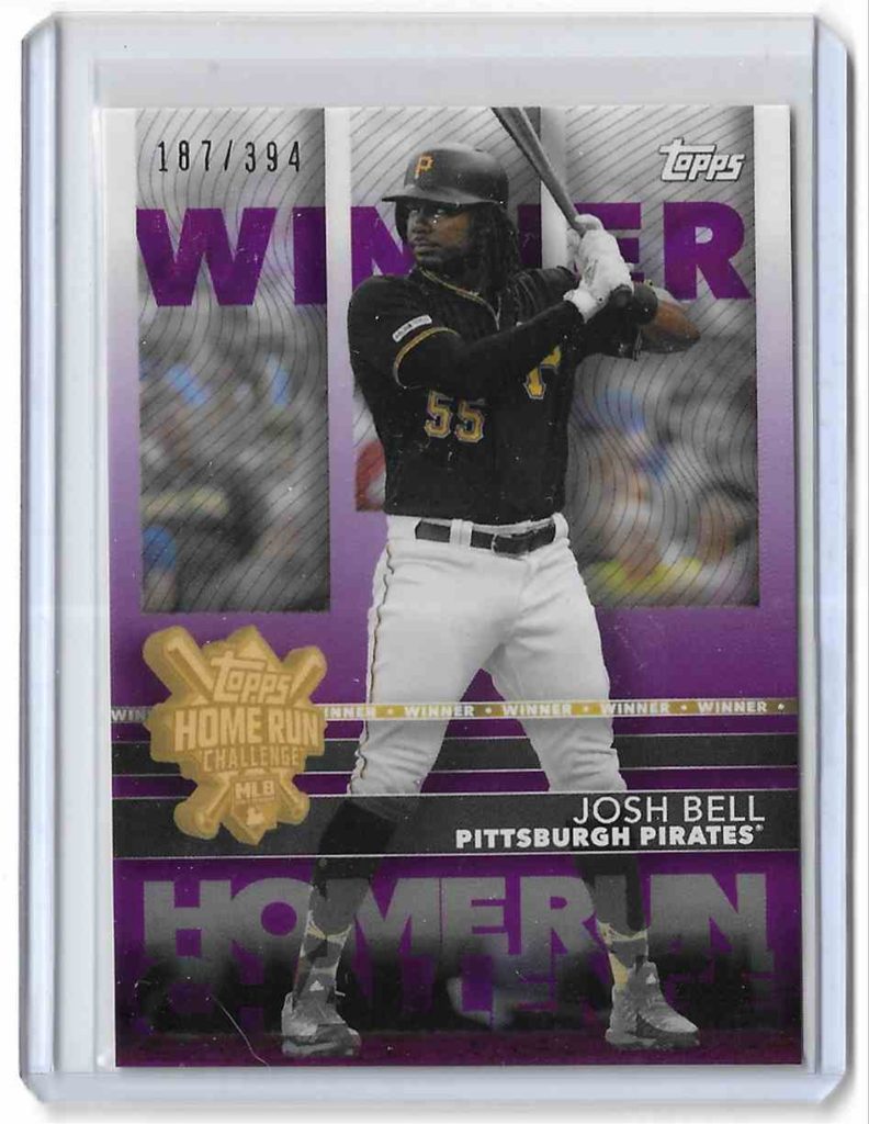 2020 Topps Home Run Challenge HRC-20 Josh Bell