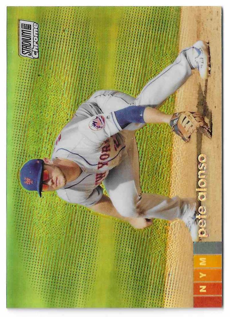 2020 Topps Stadium Club Chrome 164 Pete Alonso Refractor