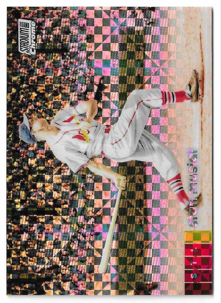 2020 Topps Stadium Club Chrome 187 Stan Musial X-Fractor