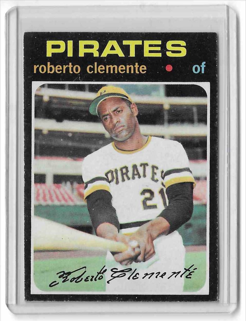 1971 Topps 630 Roberto Clemente