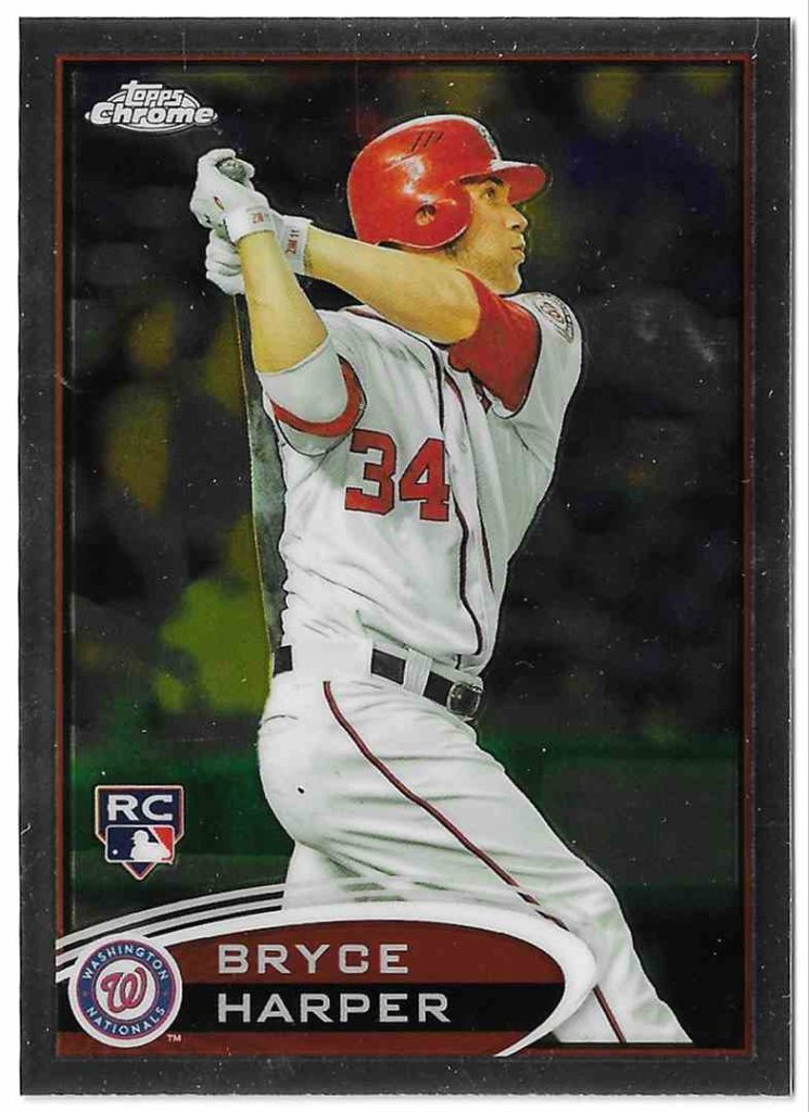 2012 Topps Chrome 196 Bryce Harper