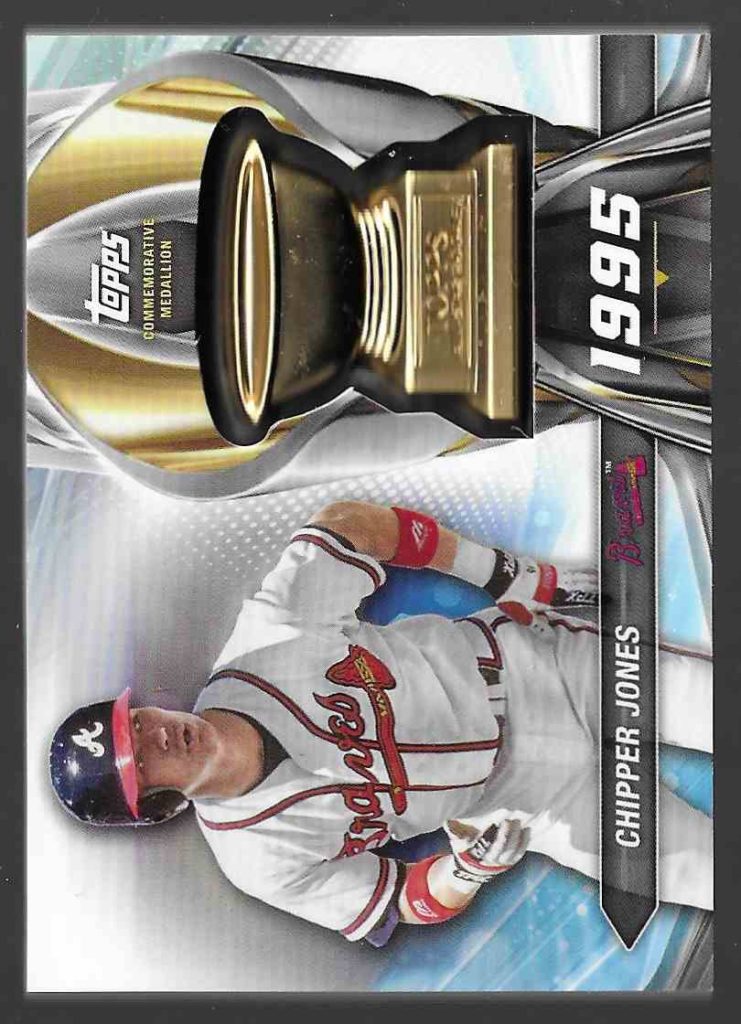 2018 Topps Rookie Cup Greats RCM-CJ Chipper Jones