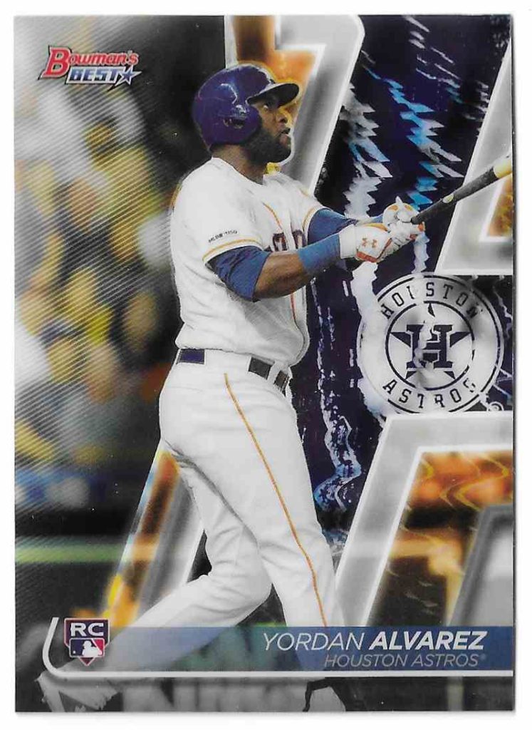 2020 Bowman Bowman's Best 45 Yordan Alvarez