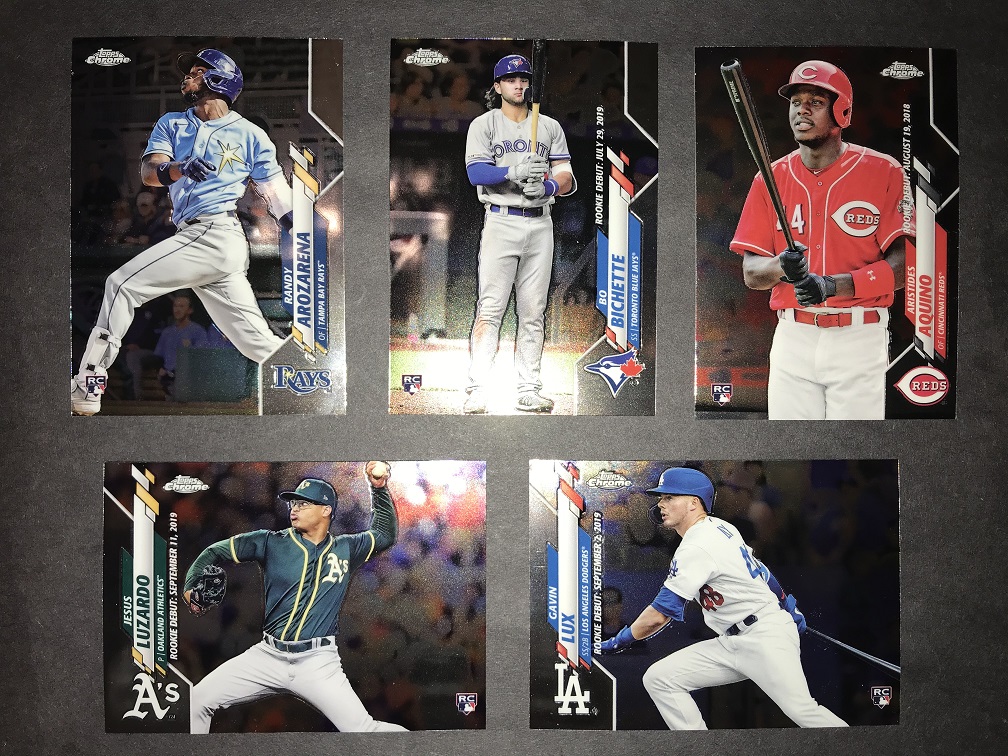 2020 Topps Chrome Update Rookies