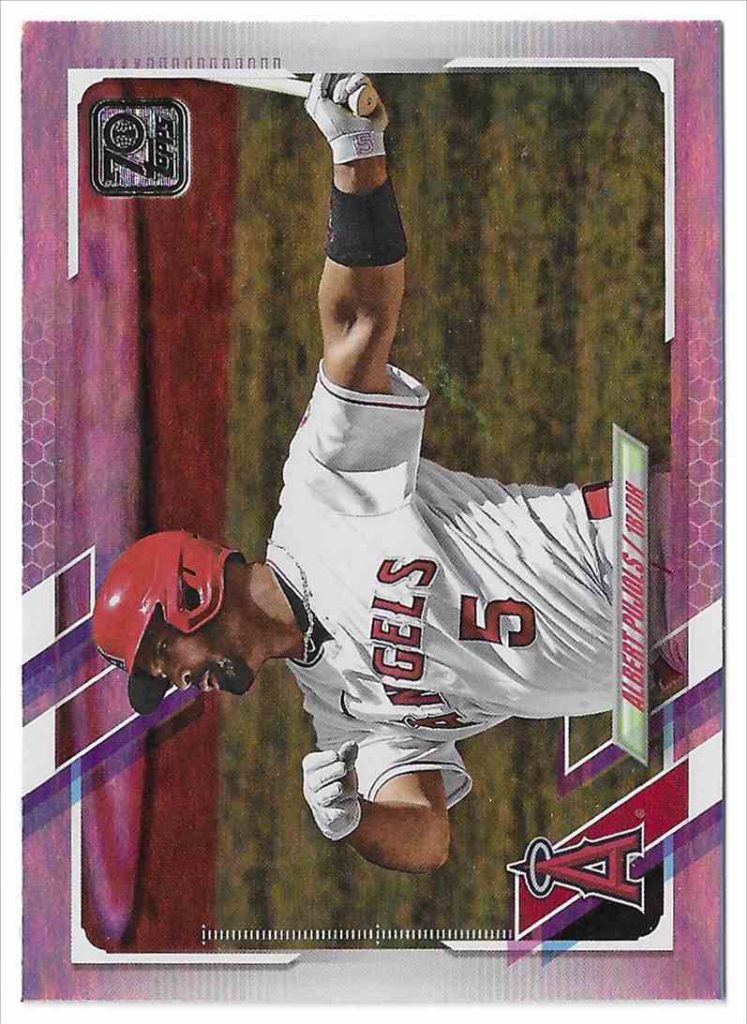 2021 Topps Series 1 178 Albert Pujols Rainbow Foil