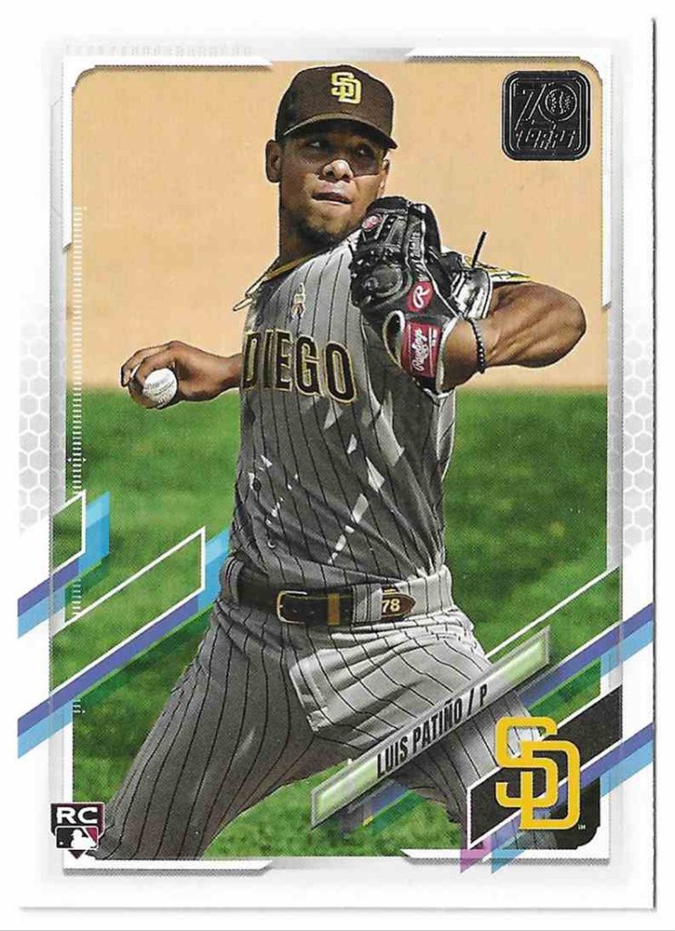 2021 Topps Series 1 205 Luis Patino SP Variation