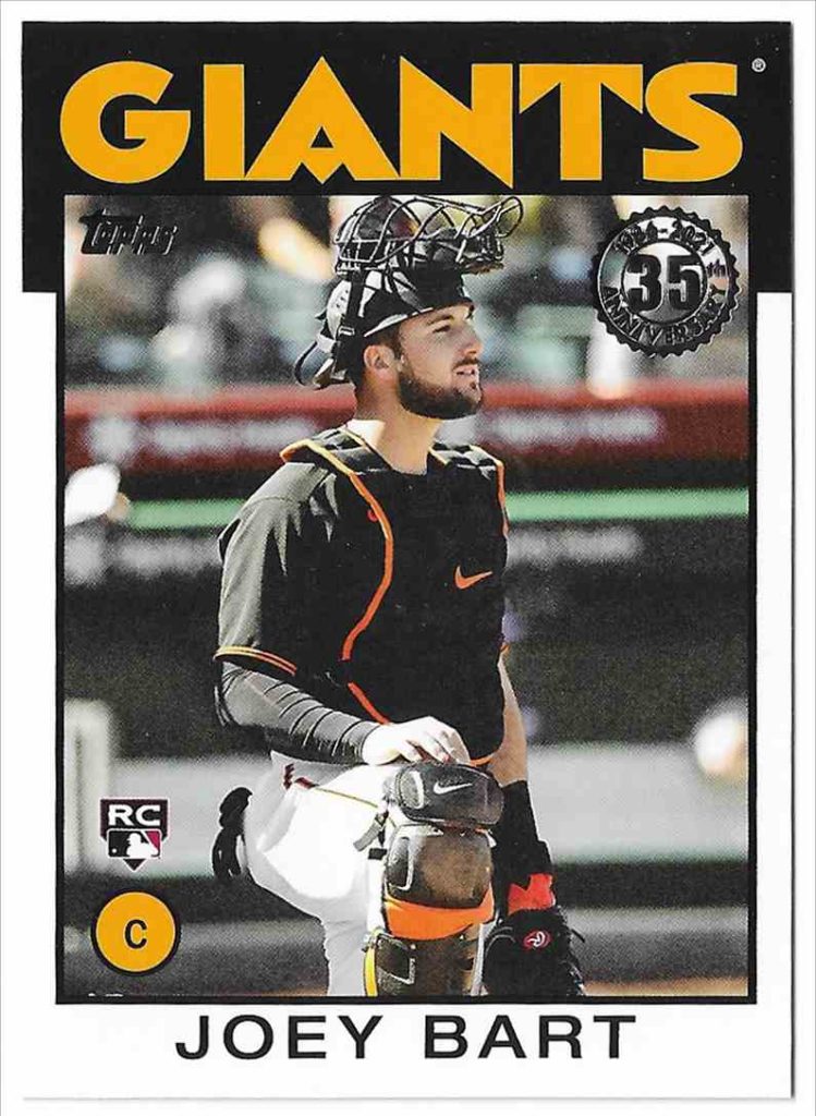 2021 Topps Series 1 86 Topps 86B-14 Joey Bart