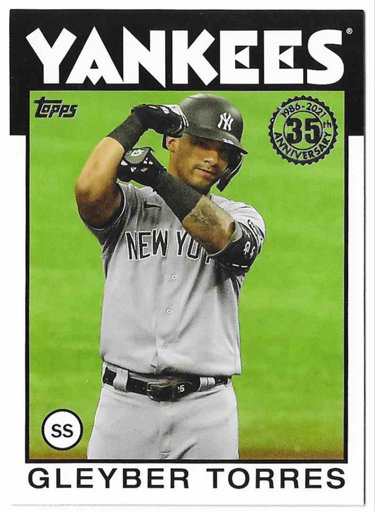 2021 Topps Series 1 86 Topps 86B-71 Gleyber Torres