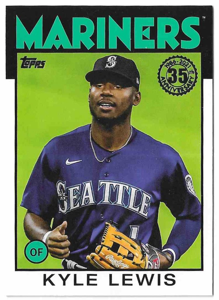 2021 Topps Series 1 86 Topps 86B-86 Kyle Lewis