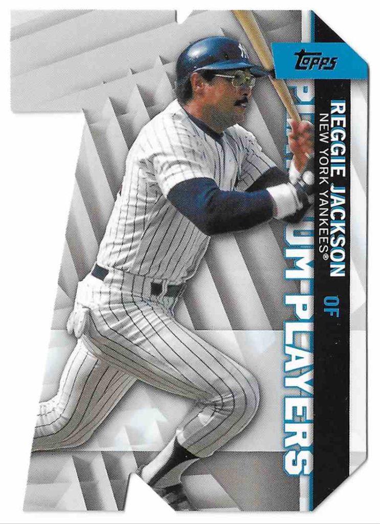 2021 Topps Series 1 Platinum Players Die Cut PDC-11 Reggie Jackson