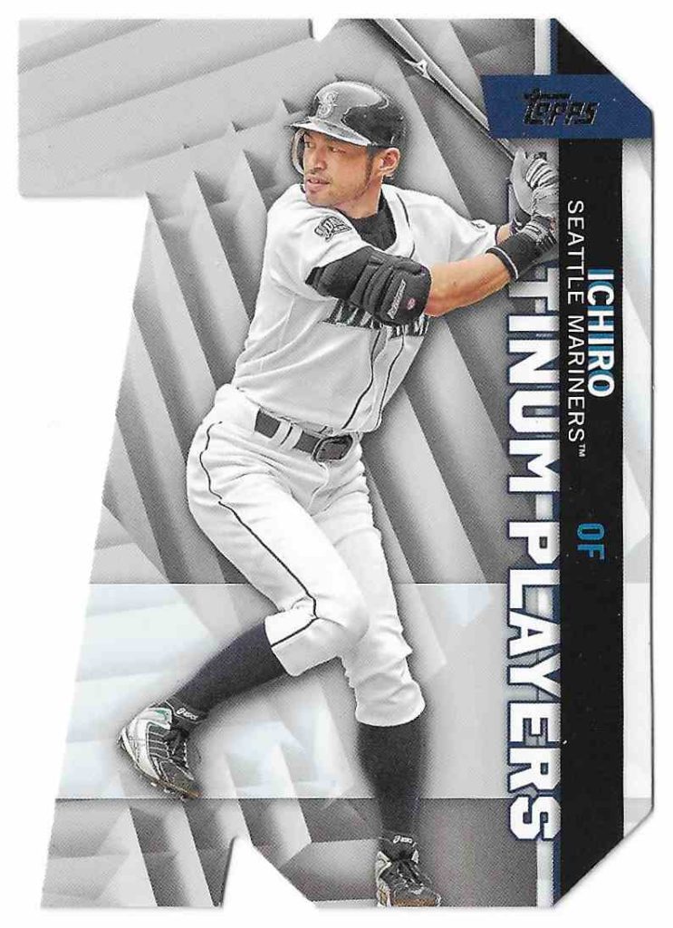 2021 Topps Series 1 Platinum Players Die Cut PDC-15 Ichiro