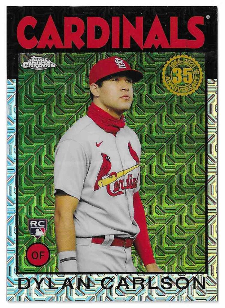 2021 Topps Series 1 Silver Pack 86BC-23 Dylan Carlson