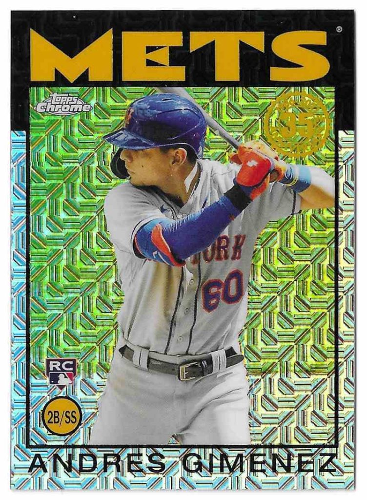 2021 Topps Series 1 Silver Pack 86BC-46 Andres Gimenez