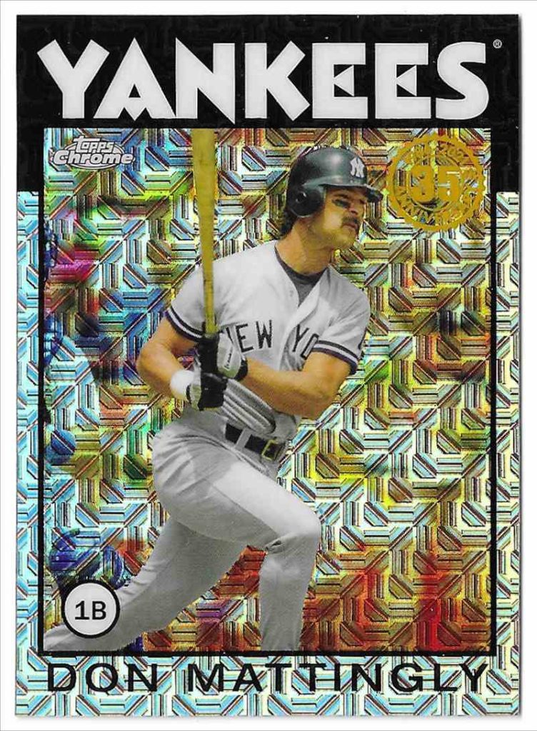 2021 Topps Series 1 Silver Pack 86BC-47 Don Mattingly