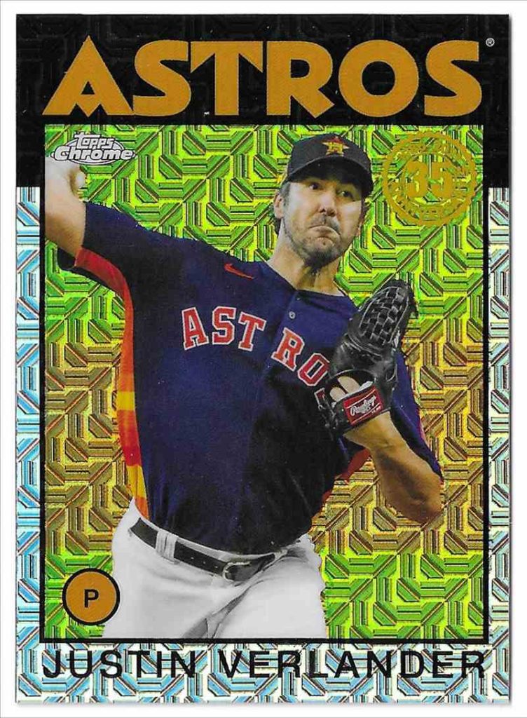 2021 Topps Series 1 Silver Pack 86BC-53 Justin Verlander