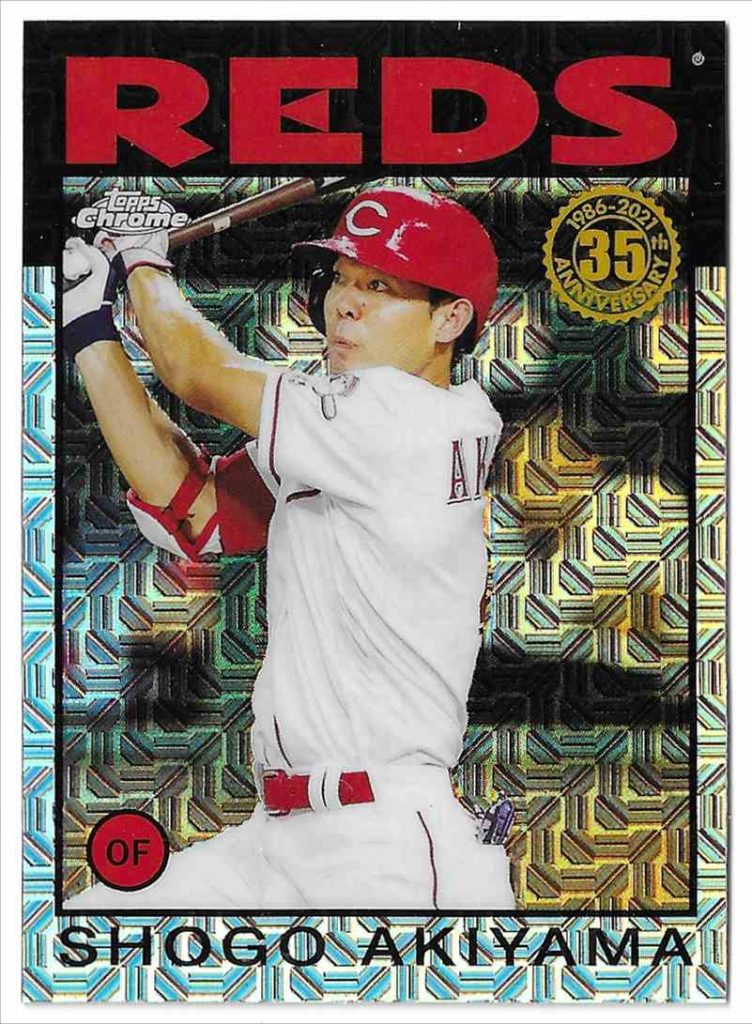 2021 Topps Series 1 Silver Pack 86BC-56 Shogo Akiyama