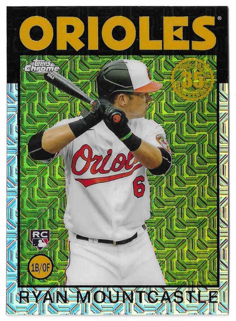 2021 Topps Series 1 Silver Pack 86BC-8 Ryan Mountcastle