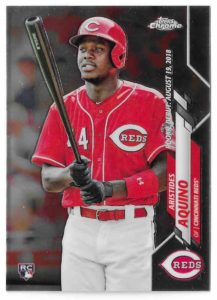 2020 Topps Chrome Update U-57 Aristides Aquino RD