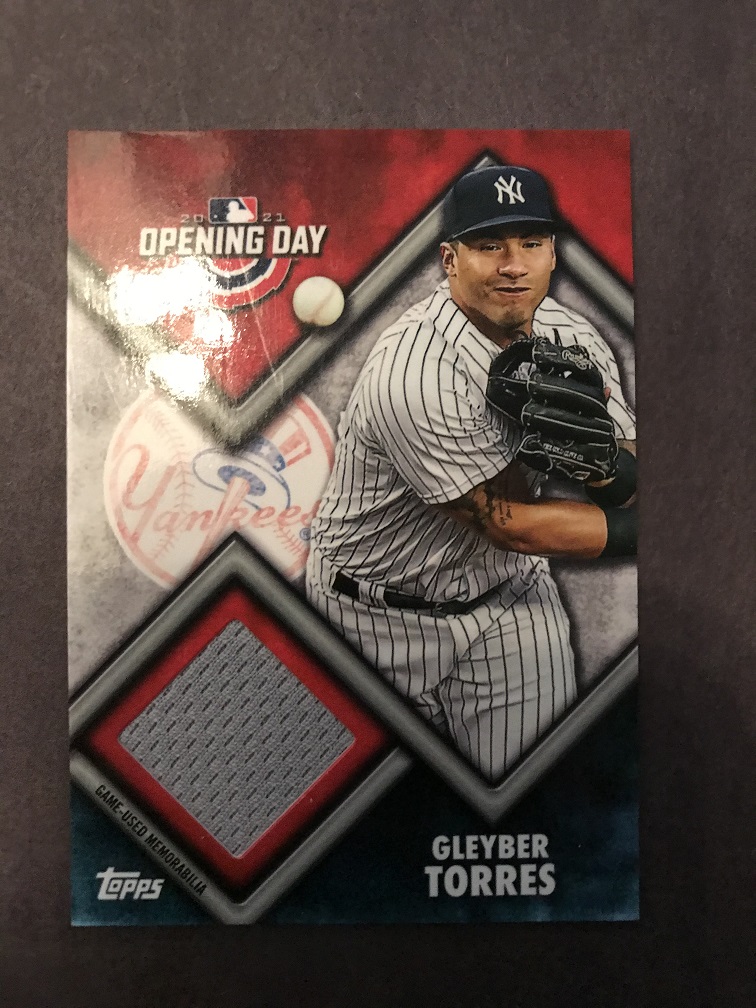 2021 Topps Opening Day Relic