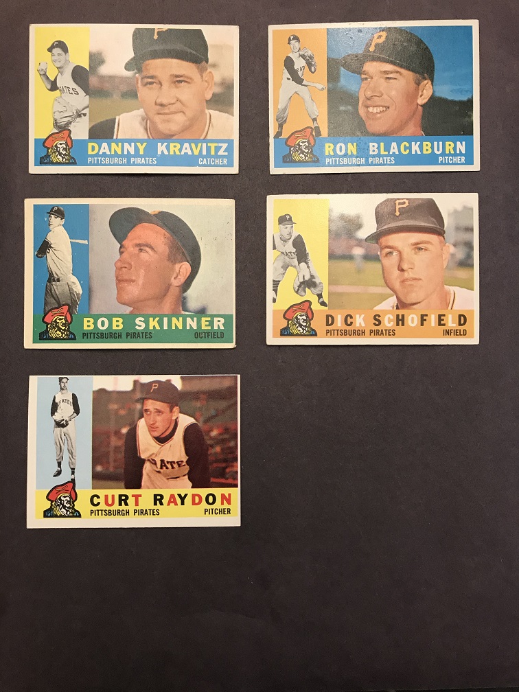 1960 Topps Pirates (2)