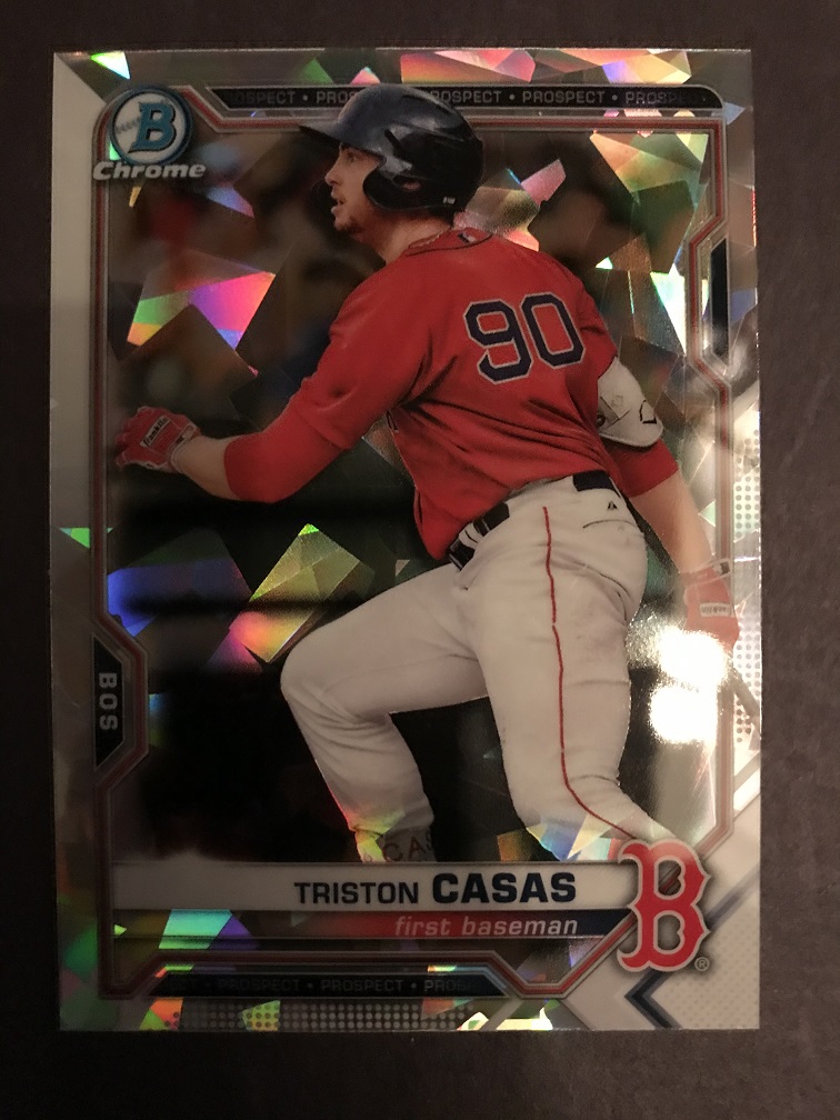 2021 Bowman Chrome Prospects Triston Casas Atomic Refractor