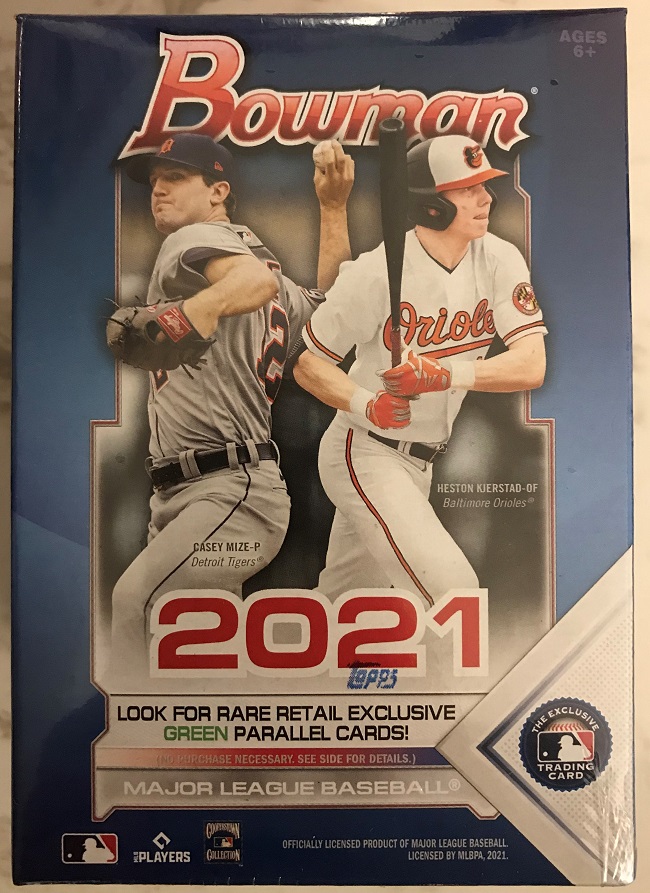 2021 Bowman Blaster 1