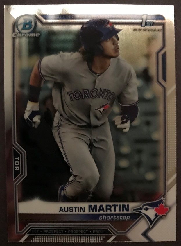 2021 Bowman Chrome Austin Martin