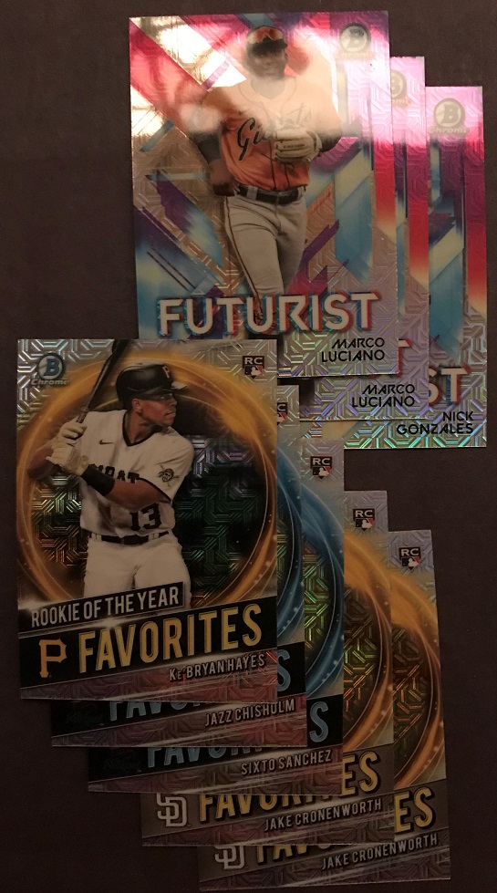 2021 Bowman Mega Inserts