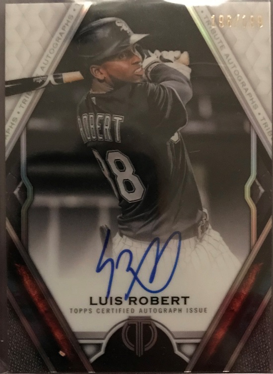 2021 Topps Tribute Luis Robert Auto