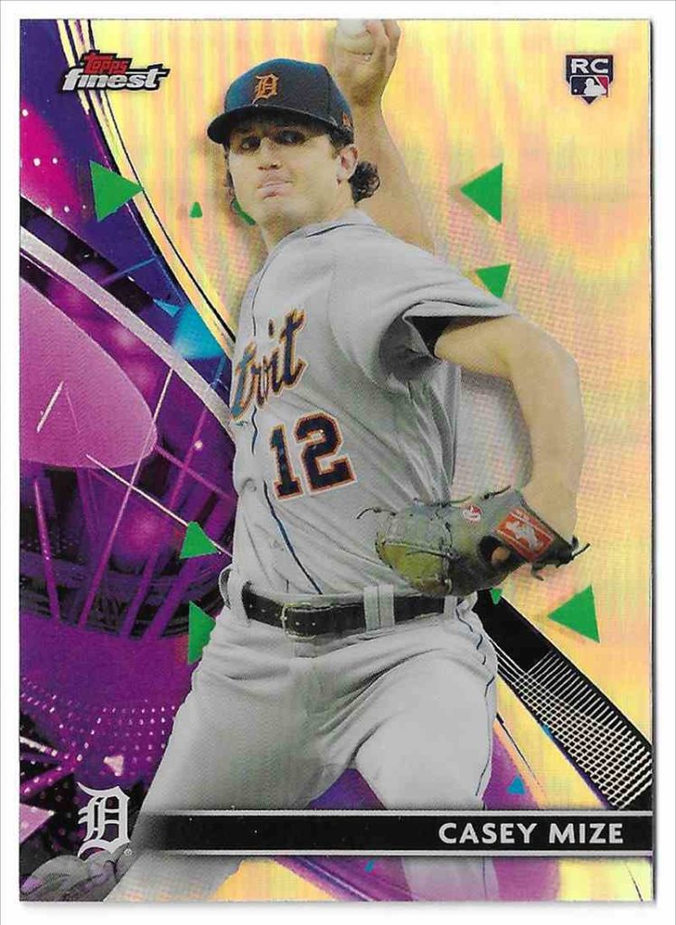 2021 Topps Finest 73 Casey Mize Refractor