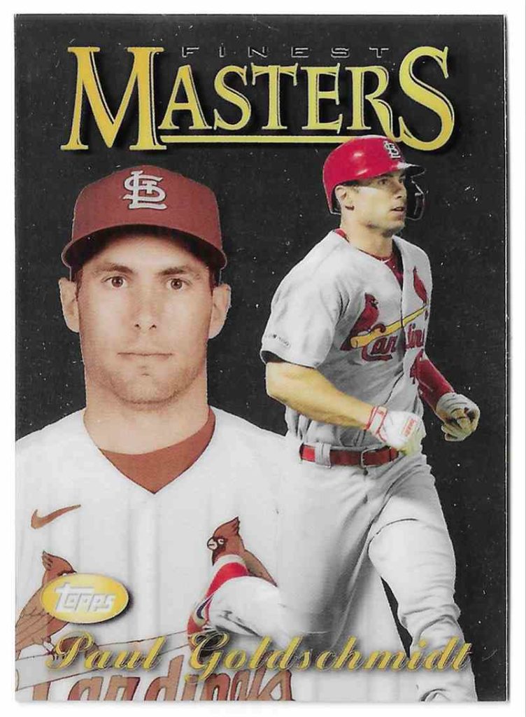 2021 Topps Finest 97 Finest Masters 97FM-PG Paul Goldschmidt