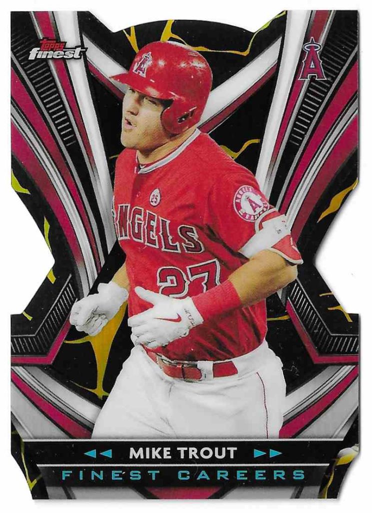 2021 Topps Finest Career Die Cuts FCI-7 Mike Trout