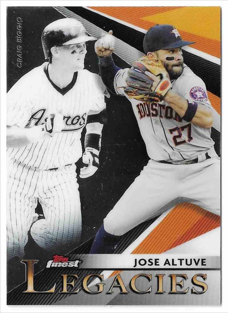 2021 Topps Finest Legacies FL-JA Jose Altuve