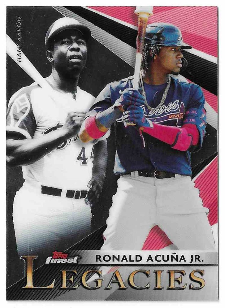 2021 Topps Finest Legacies FL-RAJ Ronald Acuna Jr