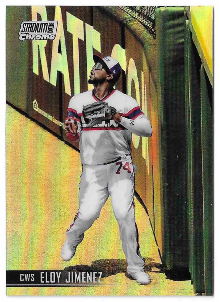 2021 Topps Stadium Club Chrome 56 Eloy Jimenez Refractor