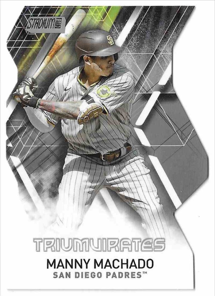 2021 Topps Stadium Club Triumvirates T-1 Manny Machado