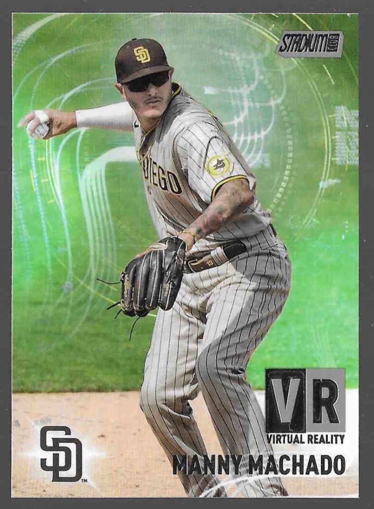 2021 Topps Stadium Club Virtual Reality VR-22 Manny Machado