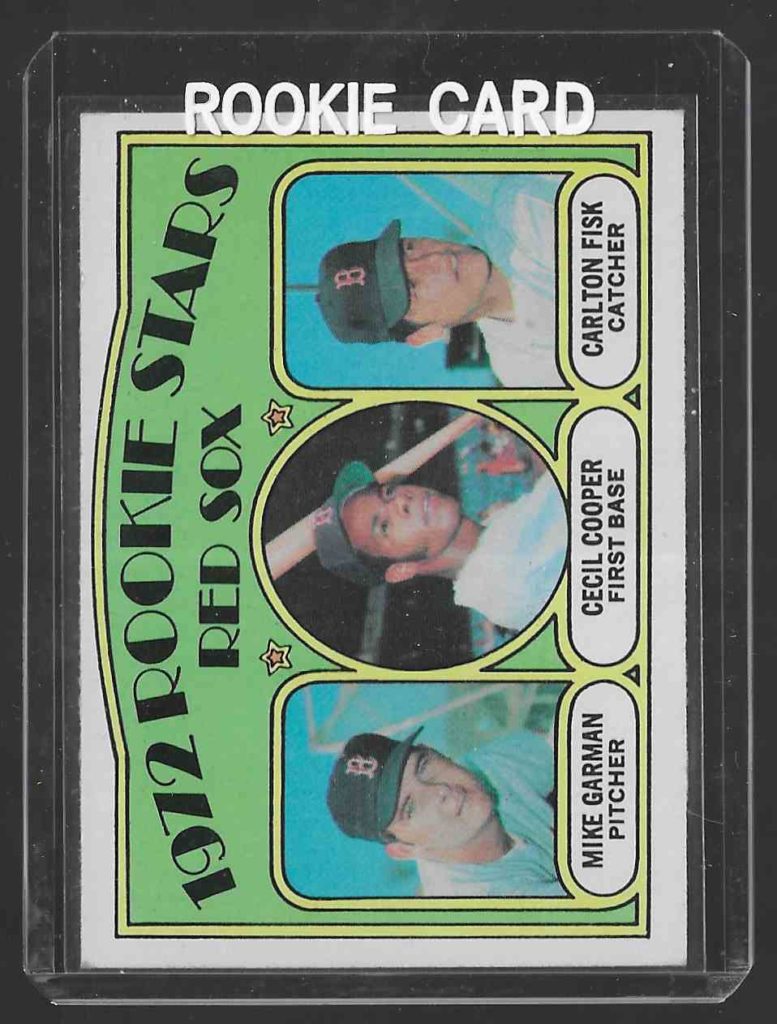 1972 Topps 79 Carlton Fisk