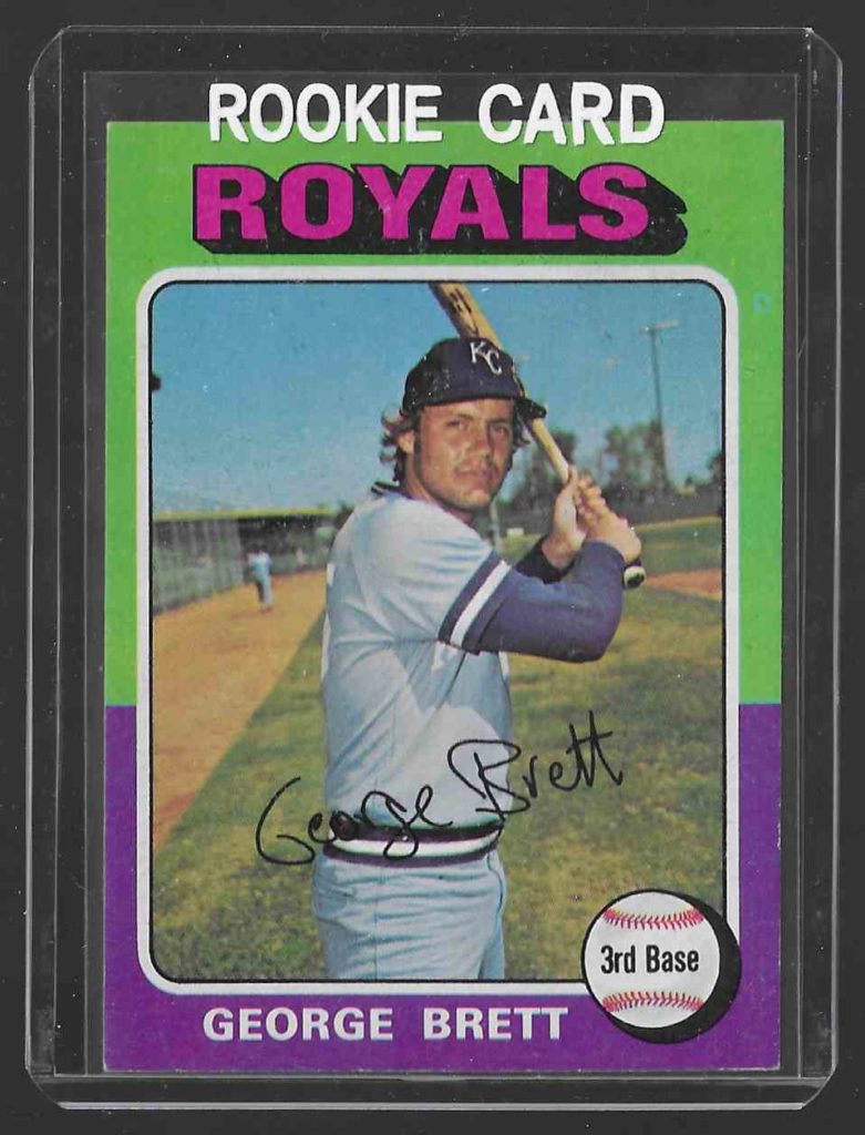 1975 Topps 228 George Brett