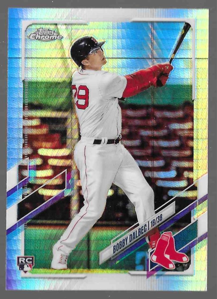 2021 Topps Chrome 151 Bobby Dalbec Prism