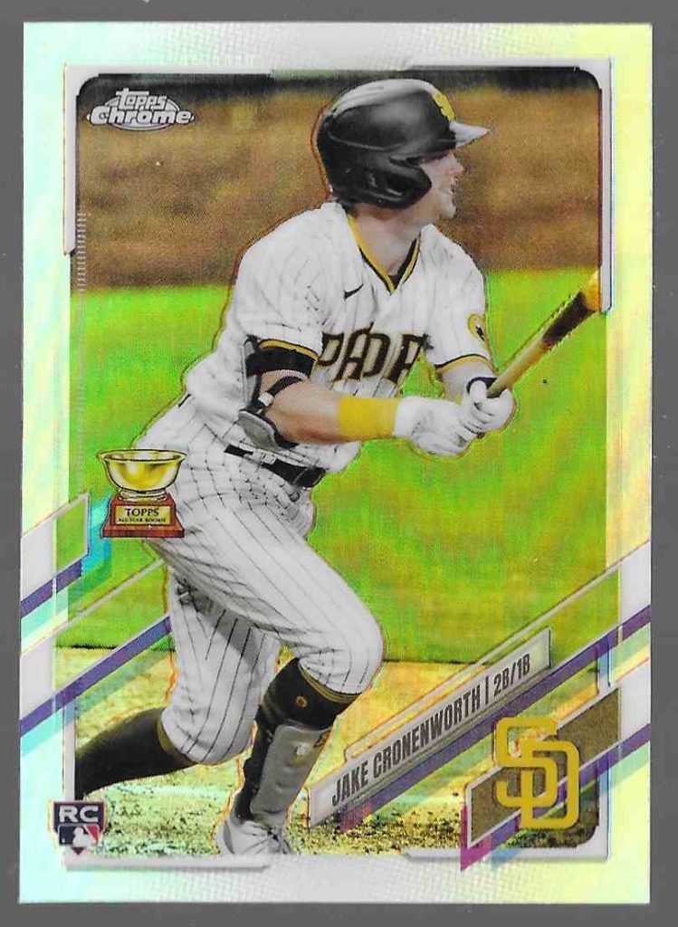 2021 Topps Chrome 49 Jake Cronenworth Refractor