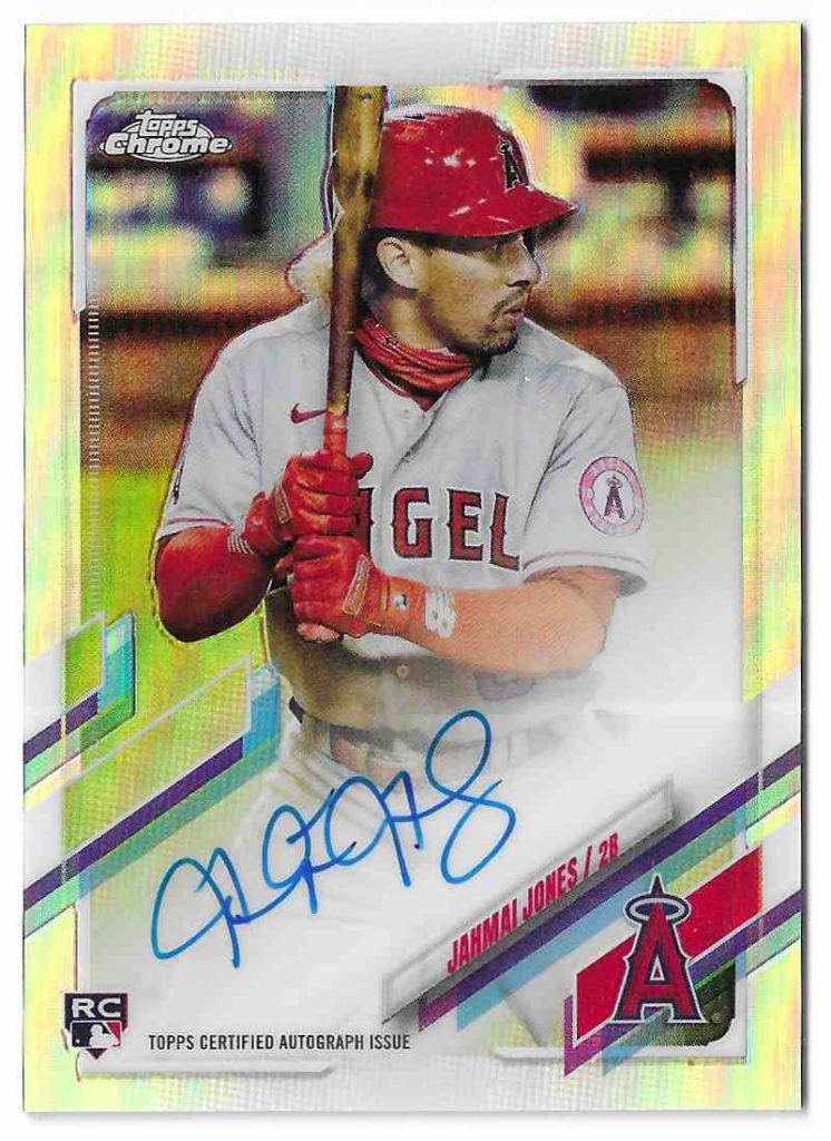 2021 Topps Chrome Rookie Autographs RA-JJ Jahmai Jones Refractor