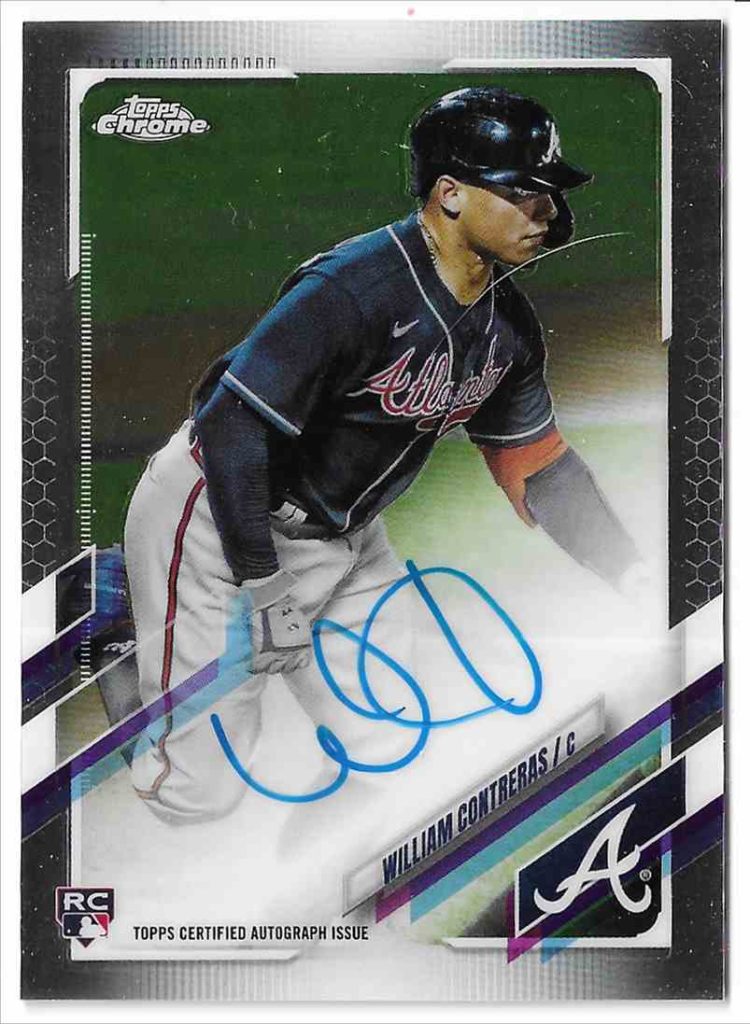 2021 Topps Chrome Rookie Autographs RA-WC William Contreras