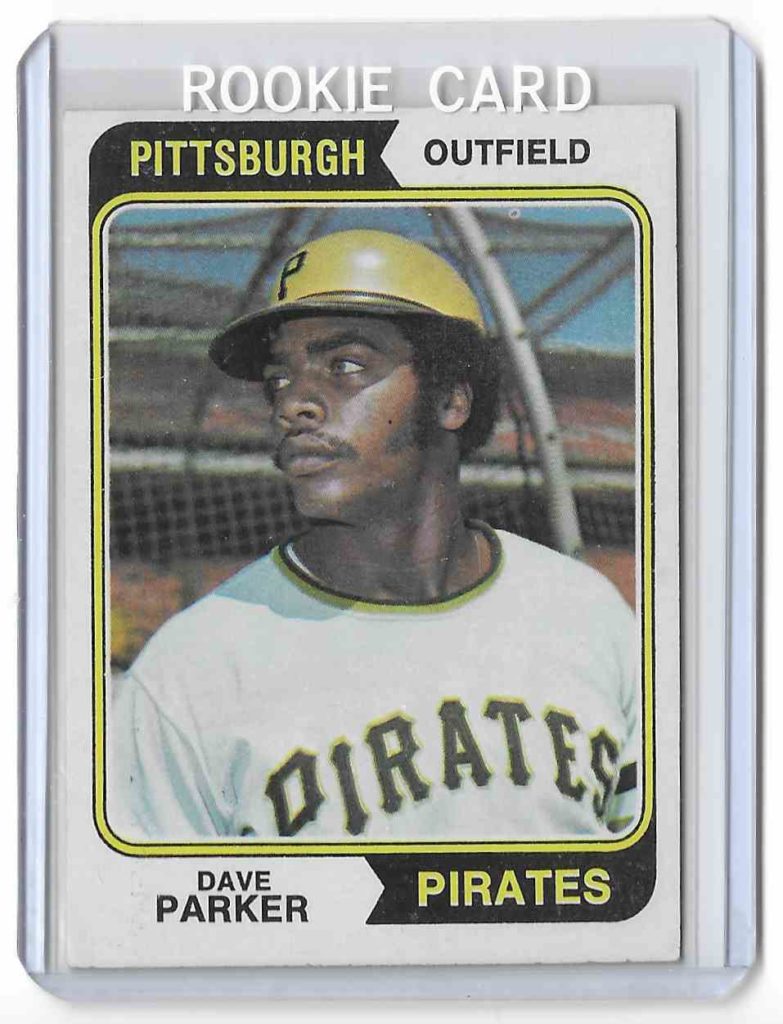 1974 Topps 252 Dave Parker