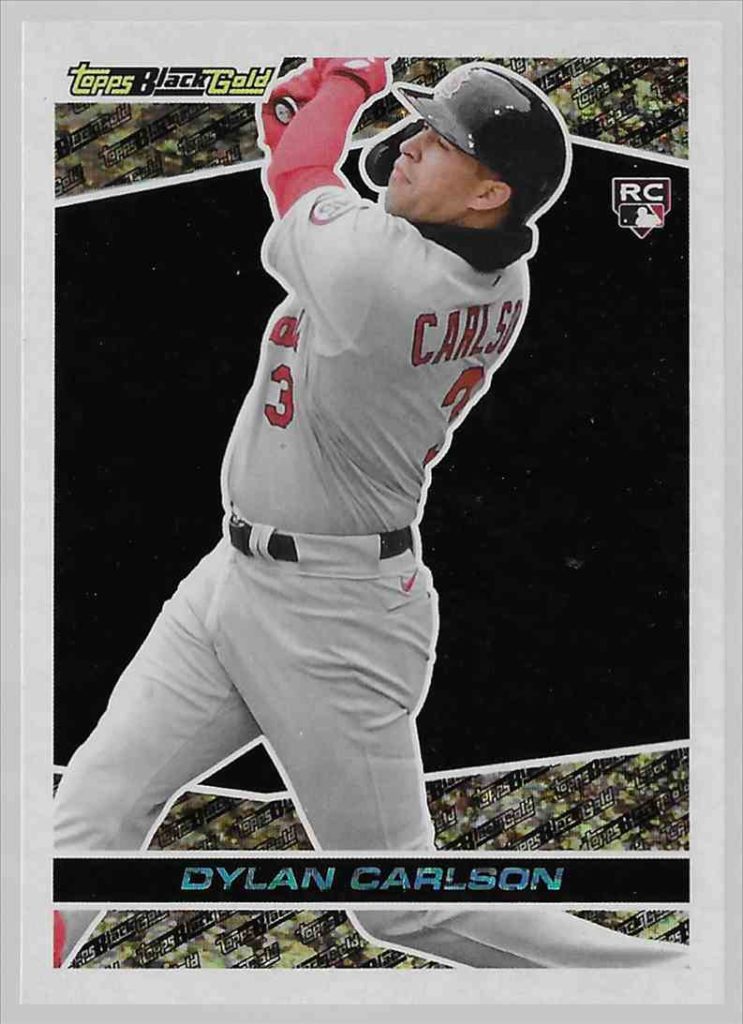 2021 Topps Update Black Gold BG-20 Dylan Carlson