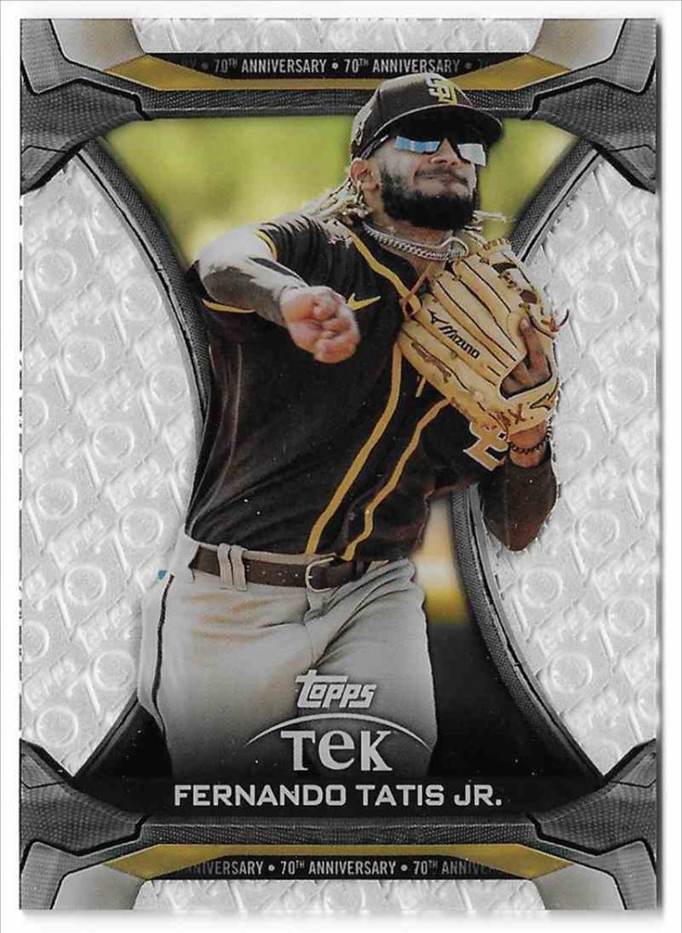 2021 Topps Update Tek 70th Anniversary TTA-11 Fernando Tatis Jr